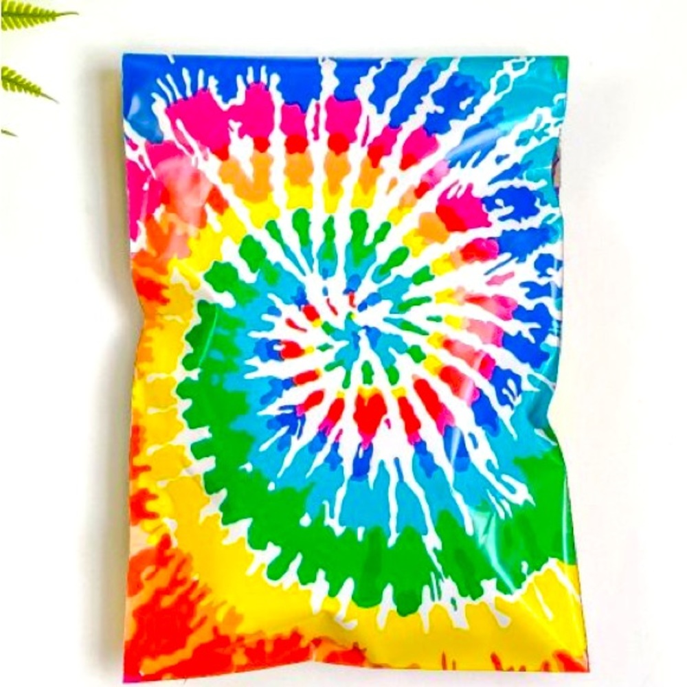 🍂 MAILER 10x13 6x9 colorful tie dye